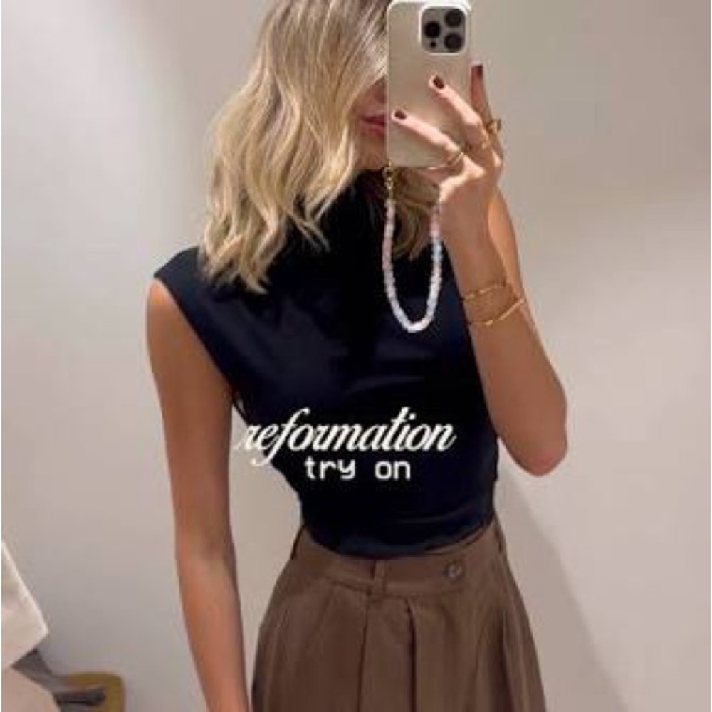 Reformation Lindy Knit Top